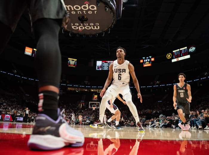 Nike Hoop Summit men's game April 8 2023 Taylor Balkom 13
